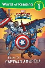 This is Captain America Book cover
