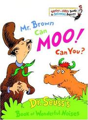 Mr. Brown can moo! Can you? Book cover