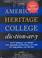 Go to record The American heritage college dictionary.