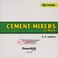 Go to record Cement mixers at work