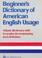Go to record Beginner's dictionary of American English usage